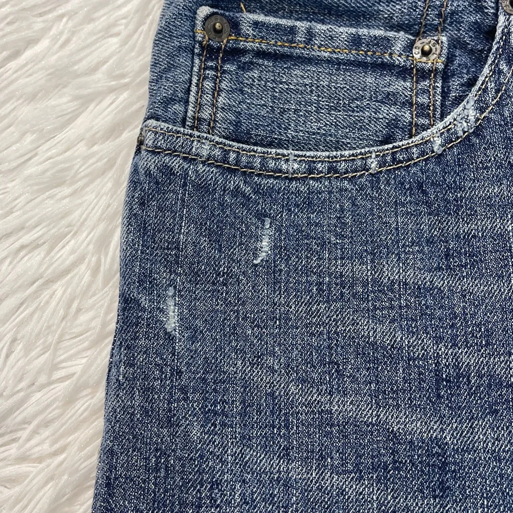 Levi's 527 Dark Blue Boot Cut Jeans MENS SIZE  36/32